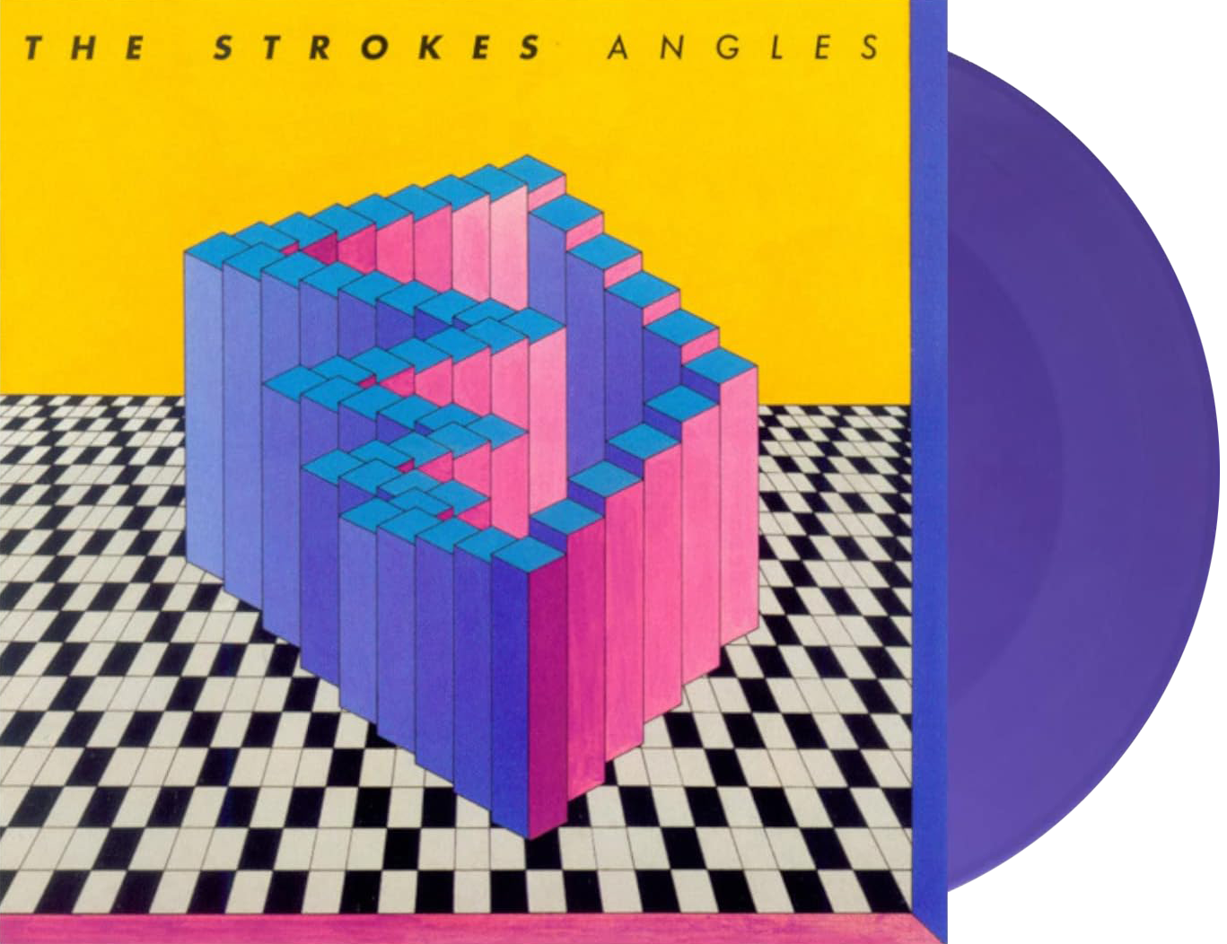 Image of Artwork for The Strokes's Angles (Purple LP)